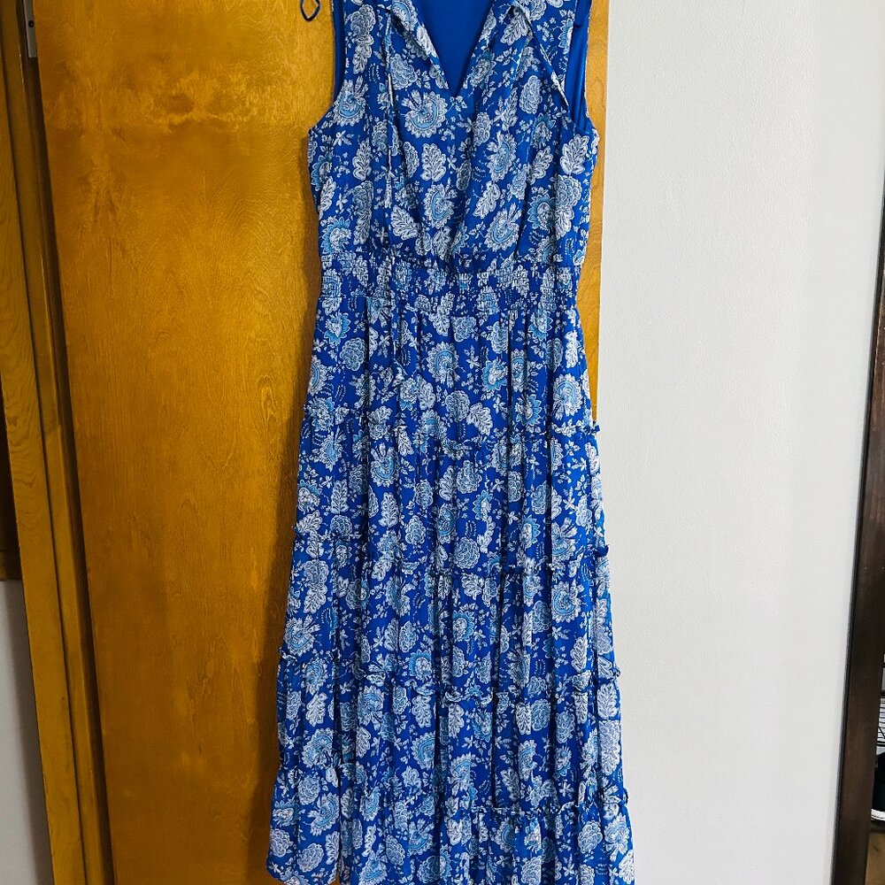 dress, MSK, size 12, blue